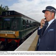 The first passengers on the Wensleydale Railway for 50 years were whistled to board by guard Barry Glenn as it started it’s journey to Leyburn Station in the Yorkshire Dales

Picture: Richard Rayner / NNP