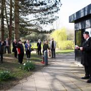 Campaigners lay wreath at former DLI Museum marking the fifth anniversary of its closure
