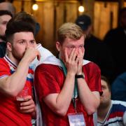 England fans witness a 1-1 draw between their side and Italy after 90 minutes. PICTURE: NORTH NEWS.