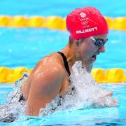 Aimee Willmott, in action in the Olympic final