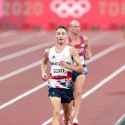 Northallerton's Marc Scott in action during the men's 10,000m at the Olympic Stadium in Tokyo (Picture: MARTIN RICKETT/PA WIRE)