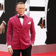 Daniel Craig arrives on red carpet for James Bond No Time To Die premiere