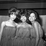 The Supremes in 1964: (left to right) Florence Ballard, Mary Wilson and Diana Ross