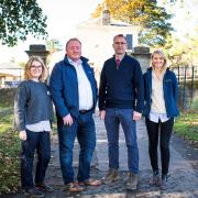 New recruis at Raby include, from left, Lisa Wilkinson, Simon Hills, Philip Vickers and Joanne Swinbank  Picture:TRACY KIDD
