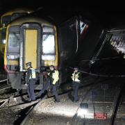 Train crash Salisbury: Network Rail issue statement with train disruption today likely. (PA)