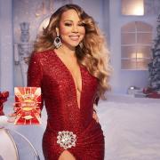 Mariah Carey as she stars in this year's Christmas advert for the crisp brand which is set to launch in November. Credit: PA