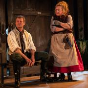 Bill Ward and Wendi Peters in The Legend of Sleepy Hollow. Picture: CRAIG SUGDEN