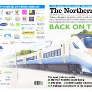 The Northern Echo's Back on Track campaign and Hitachi
