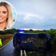 Katie Price is due to be sentenced for her drink-driving crash