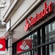 Santander branch. Credit: PA