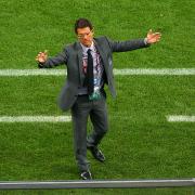 ANGER MANAGEMENT: Capello shows his frustration as England are held to a draw