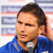 Frank Lampard speaks to the media after the England training session at the Royal Bafokeng Sports Campus. Picture: GETTY IMAGES