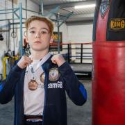 The eleven-year-old will go on to compete at the upcoming European championships