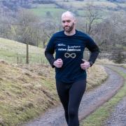 Craig Huddart on one of his daily runs in Teesdale. Picture: Chris Barron