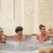 B&Q, The Range and more have Lay-Z-Spa hot tubs reduced in time for spring (Canva)
