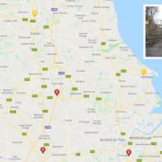 Storms Dudley, Eunice and Franklin have caused power outages for certain properties across County Durham and the wider North East. Picture: NORTHERN POWERGRID.
