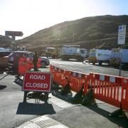 The Cat Nab car park at Saltburn, where the broken pipe is located, is currently closed. Picture: SARAH CALDECOTT