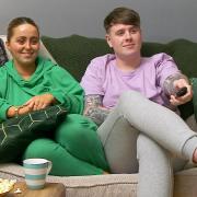 Glasgow based couple Roisin and Joe who has been unveiled as Gogglebox's first Scottish cast members in six years. Credit: PA