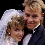Charlene and Scott's wedding in Neighbours