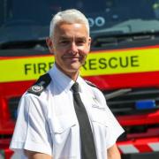 Stuart Errington, chief fire officer with the County Durham and Darlington Fire and Rescue Service. Picture: Northern Echo.