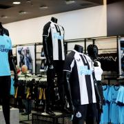 Newcastle United's store at Metrocentre Gateshead opened today (April 1). Picture: CASTORE.