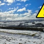 Snowy conditions hit Weardale. Picture: DAVID GREY.