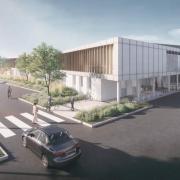 An artist's impression of the proposed extension at New College Durham. Picture: Ryder Architecture.