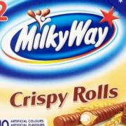 Milky Way Crispy Rolls. Credit: Iceland