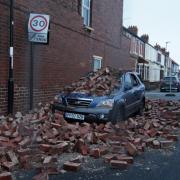 In November last year, the region was battered with winds of 100mph and torrential rain which uprooted trees, damaged power lines, and cut the electricity supply to thousands of homes. Picture: NORTHERN ECHO.