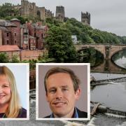 Cllrs Elizabeth Scott and Mark Wilkes spoke in a meeting of levelling up bids for County Durham.