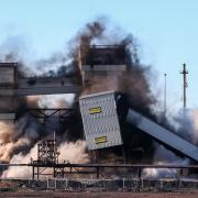 Parts of the Redcar Coke Oven Battery Plant were brought down in an explosion last night Pictures: TEES VALLEY COMBINED AUTHORITY