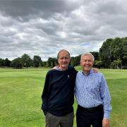 Richard Western, left, and Dave Simmons at Blackwell Grange Golf Club. Picture: Peter Barron