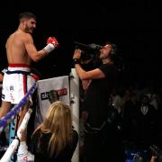 Sunderland fighter Josh Kelly celebrates after a victory at Newcastle Arena. (Picture: Chris Booth)