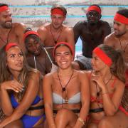 The Red Team in the beach hut. Love Island continues tonight at 9pm on ITV2 and ITV Hub. Episodes are available the following morning on BritBox. Credit: ITV