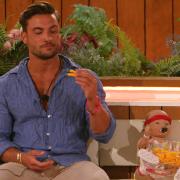 Davide during the baby challenge. Love Island continues tonight at 9pm on ITV2 and ITV Hub. Episodes are available the following morning on BritBox. Credit: ITV