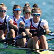 Samantha Redgrave and the rest of the women's four qualify for the European Championships final (Picture: Getty Images for British Rowing)