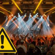 All the banned items and bag policy for Hardwick Festival (Canva)