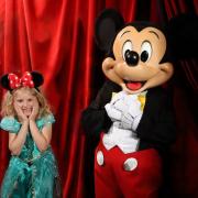 Chloe with Mickey Mouse