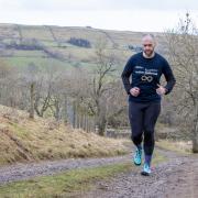 Craig Huddart during one of his 10k runs ahead of Sunday's Great North Run. Picture: Chris Barron