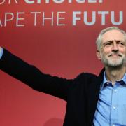 Jeremy Corbyn celebrates becoming leader of the Labour Party - but his leadership wasn't popular with everyone in the party.