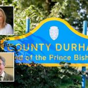 Councillors Amanda Hopgood and Richard Bell spoke at a Durham County Council meeting on a local government boundary review.