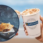 You can get a free hot drink and bake from Gregg’s- find out how (Credit: Greggs)