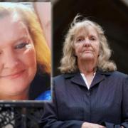 Joy Dove, the mother of housebound disabled woman Jodey Whiting, who killed herself after her benefits were stopped.