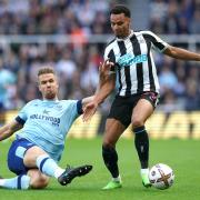 Jacob Murphy starts for Newcastle United in the San Siro
