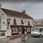 Defendant attacked another man, fracturing his jaw, at the Railway Crossings pub in Wingate, County Durham
                                                                                         Picture:  GOOGLE