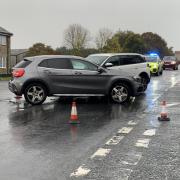 A59 crash near Menwith Hill in North Yorkshire