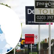 Rents are increasing at different rates across the North East, with bills in one area going up faster than inflation.
