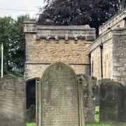Thomas Corbett's headstone in St Helen's churchyard