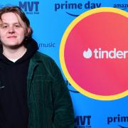 Lewis Capaldi kicked off Tinder after being mistaken for a catfish (PA/Canva)