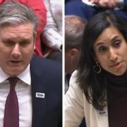 Labour leader Keir Starmer and Tory DWP minister Claire Coutinho were both wearing the badges in the Commons